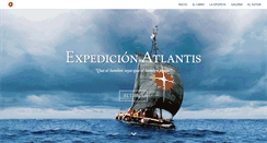 Desktop Screenshot of expedicionatlantis.com